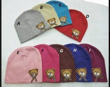Baby Beanie Hat  Cute Bear