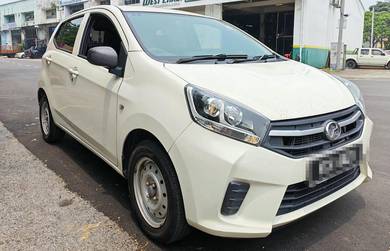 Perodua Axia E in Subang Perdana, SGR
