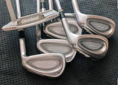 Golf Combo Irons Set n Putter Cleveland Tour Actio