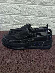 Uk10 Crocs Walu Canvas Slip On
