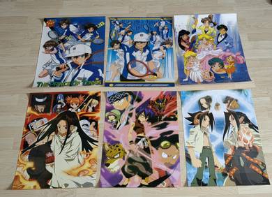 Vintage Anime Posters Prince of Tennis Sailor Moon