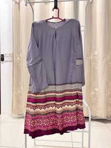 Baju kurung Moden L Purple