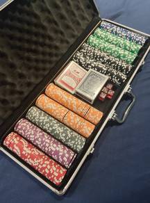 2nd hand Poker Chips Set (488 pieces, original pri