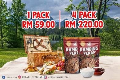 Kambing Perap 99 dengan 2 Sos Cicah Lamb Shoulder