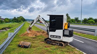 Sewa Mini Excavator Kubota 1 Ton