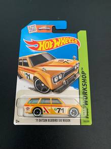 Hot Wheels ‘71 Datsun Bluebird 510 Wagon Yellow