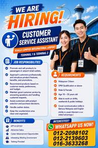 Customer Service Assistant (Duty Free Retails)