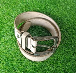 Diesel Original leather belt with buckle 