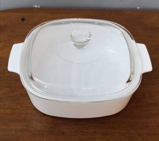 Corningware white bowl 2l