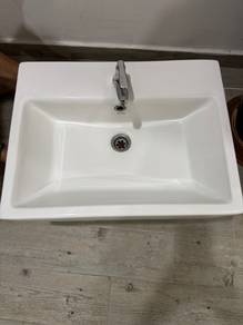 sericite bathroom Wash Basin with Faucet