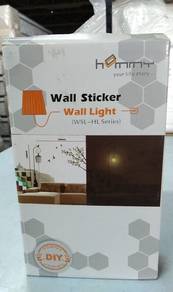 B242  Lampu Dinding DIY Wall Sticker Wall Lamp
