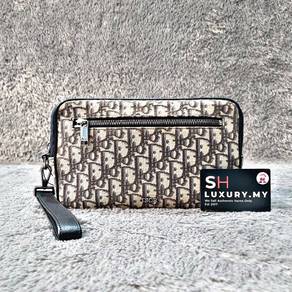 Dior Oblique Logo Pouch