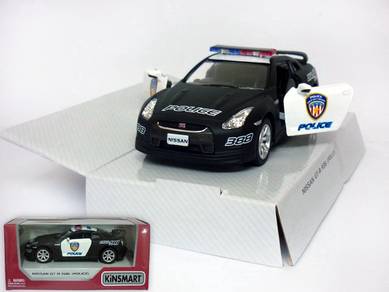 NISSAN skyline GT-R R35 1/36 diecast car - police