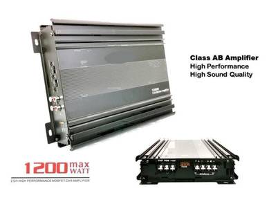 2CH CLASS AB AMPLIFIER 1200 Watts Max Mosfet