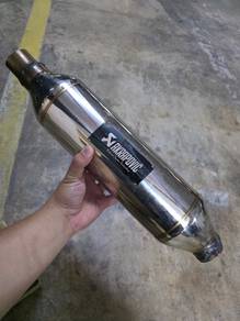 Akrapovic Straight Flow Muffler/Resonator