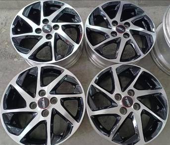 Rim 15 ori toyota trd fit vios yaris roomy tank pr