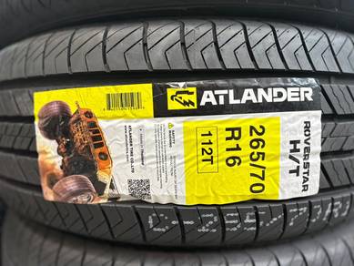 265/70/16 Atlander Roverstar HT Thailand 2026 Tyre