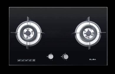 Elba EGH-K8842G(BK) 2 Burners Dapur Gas  (5.0kW)