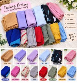 tudung prelove
