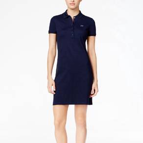 Lacoste Navy Blue Polo Dress