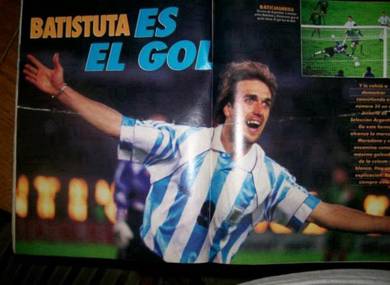 Rare jersey ARGENTINA HOME 1996 era 90s