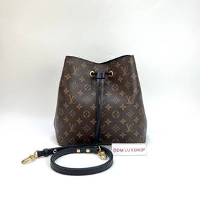 Preloved LV Monogram Neo Noe MM Black GHW
