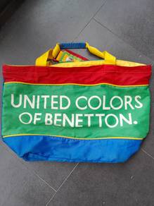 Benetton UCB vintage tote bag