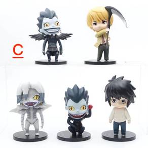 Death Note Yagami Light Rem Ryuk L Lawliet 5pcs