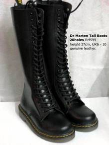 Dr Marten Tall Boots 20holes Black