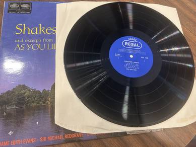 Dame Edith Evans* – Shakespeare Sonnets lp