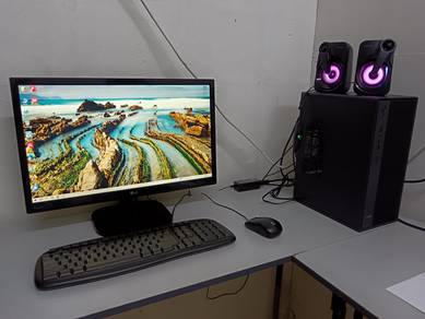 Intel Core i3 Desktop PC With 22 Inch LCD Monitor