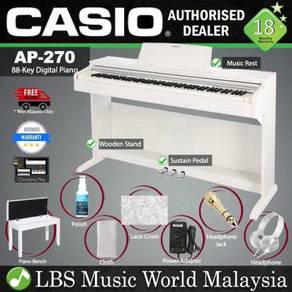 Casio AP-270 88 Key Celviano Digital Piano -White