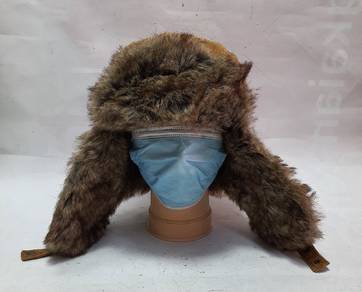 Faburous Trapper Hat -  Faux Fur Lined Russian Sty
