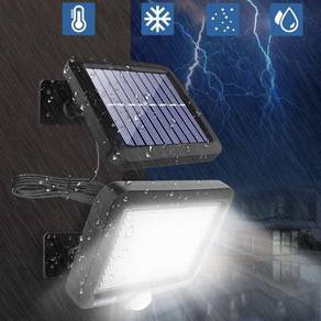 56LED SOLAR LAMPU MOTION SENSOR LAMP SPLIT LiGHT
