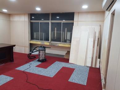WE INSTALL CARPET l pasang karpet pejabat anda l