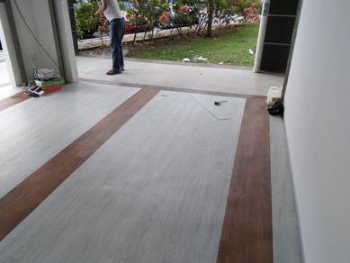 LANTAI VINYL 3mm l install vinyl floor finishes l