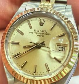 Pre Own Ladies Rolex Date 6917 Two Tone
