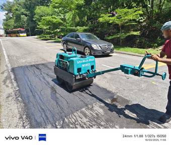 Tar Jalan/Turap Jalan/ Road Works