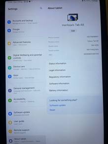 TABLET SAMSUNG A8(second hand)
