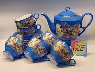 Vintage Porcelain Teaset
 70年代茶壶一套
