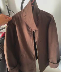 Brown Zip Up Jacket