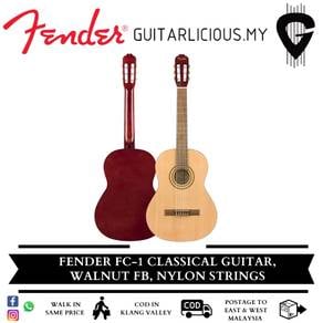 FENDER (FC-1 / FC1) Nylon String Classical Guitar