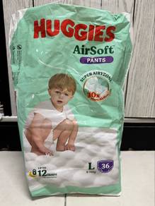 Pampers Huggies AirSoft tape and pant