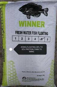 Winner Fresh Water Fish Floating Food 20kg Ikan