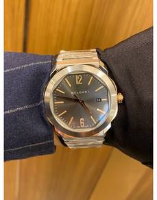 2021 Bvlgari Octo Roma Half 18k 750 Rose Gold