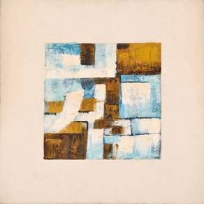 PROMO RM98 – Geometric Harmony Aged Abstract IX