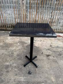 Gloss Tall Bar Table High Desk Meja