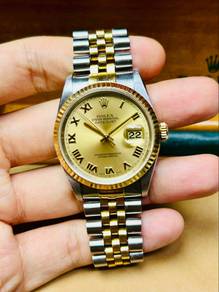 ROLEX Datejust 16233 “Roman Dial” 36mm Auto Watch