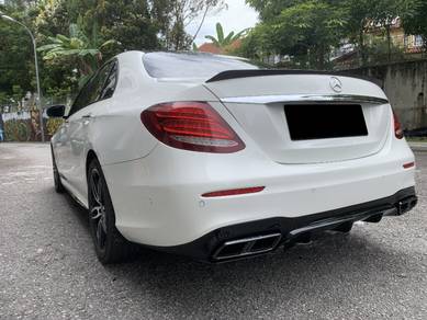 Benz W213 E63 Rear Diffuser Bumper Amg Bodykit