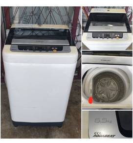 Panasonic washer washing machine mesin basuh 6.5 k